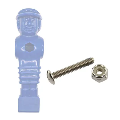 Image de Bandito - Vis universelle pour barre de baby-foot de 16 mm, écrous compris (22 pièces)