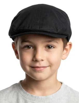Produktbild von Cool4 Kinder Leinen Flatcap Schiebermütze Vintage Gatsby Mütze Cap A15 (as3, Alp