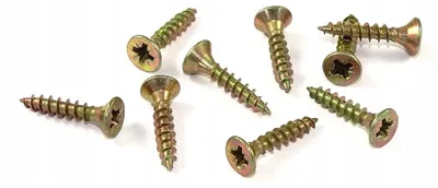 Produktbild von MARCOPOL Holzschrauben gelbverzinkt 3,5x16mm 100 Stück