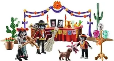 Zdjęcie produktu dla Zestaw PLAYMOBIL Dzień Zmarłych Wielokolorowy  Dzieci Wielokolorowy Jeden rozmiar