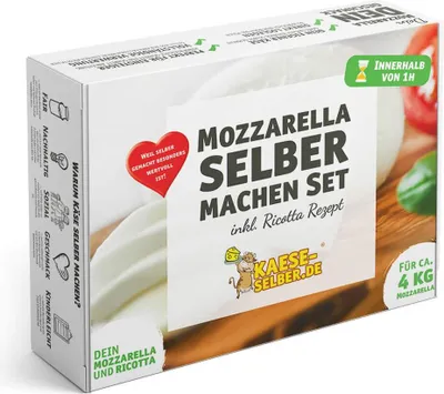 Produktbild von Mozzarella und Ricotta selber machen Set