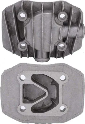 Produktbild von Aluminium-Lüfterkolben mit hoher Ausleistung - Pneumatischer Doppelkolbenkopf - Kühlflüssigkeitskolben - Kühlflüssigkeitsgehäuse - Wärmeabfuhrkolben mit G 3/8 Zoll Stahlrohr-Verbindung.