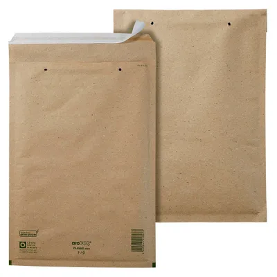 Produktbild von aroFOL® CLASSIC Luftpolstertaschen eco 7/G braun 329431 für DIN C4, 100 St.