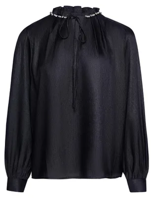 Image de Chemise pour femme EMBELL - noire, taille S