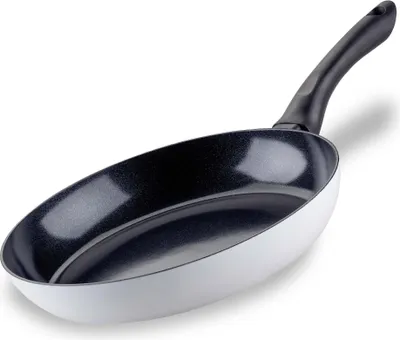 Produktbild von Fackelmann Bratpfanne Arcadalina Ø 28 cm aus recyceltem Aluminium mit keramischer Greblon CK2 Beschichtung, ergonomischer Griff, backofengeeignet