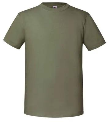 Image de Fruit of the Loom - T-shirt « Iconic 195 Premium » pour homme FK2657 (XL) (vert olive classique)
