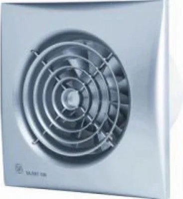 Immagine prodotto di Soler & Palau Silent 100 CZ, installazione a parete, bagno, argento, IP45, classe II, 95 m³/h