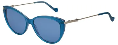 Produktbild von Liu Jo Damen-Sonnenbrille im Cat-Eye-Stil, Acetat und Metall, LJ726S