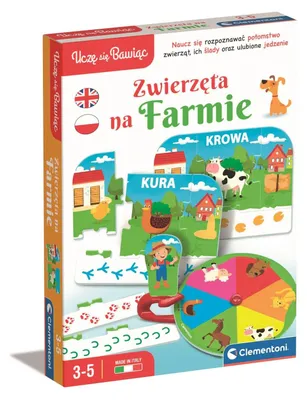 Obrázok produktu pre Zestaw Zwierzęta na Farmie dla dzieci