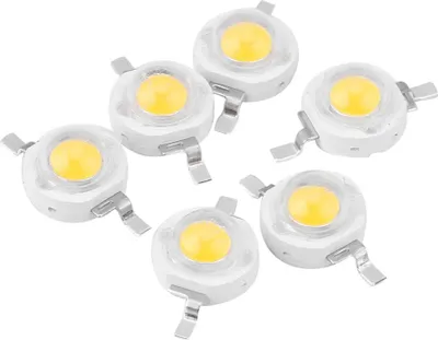 Produktbild von 3-W-Hochleistungs-LED-Chips (SMD) für DIY-Beleuchtungskörper, warmweiß