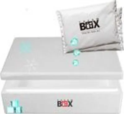 Produktbild von THERM BOX Modularbox 14M mit 2x Kühlakku für Kühlbox 14L Innen: 50x30x9cm Transportbox Thermobehälter Wiederverwendbar