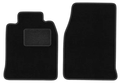 Immagine prodotto di Tappetini anteriori in moquette per Porsche 924 1976-1988 (coupé) – 2 pezzi, neri, su misura – Wielganizator LUX