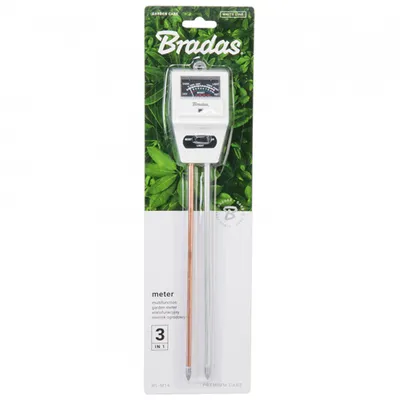 Produktbild von Analoger Quadratmeterzähler zur Messung des pH-Werts des Bodens, der Sonneneinstrahlung und der Luftfeuchtigkeit