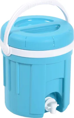 Image de Glacière fontaine isotherme 4l bleu turquoise - Eda - 10195 TURQUOISE -