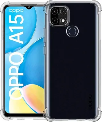 Produktbild von OPPO A15 Hülle, LaimTop Crystal Transparent Weich TPU Bumper Stoßfest Fallschutz Schutzhülle für OPPO A15