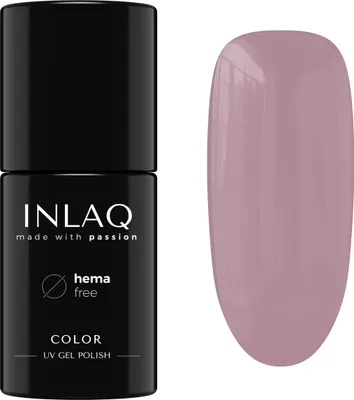 Produktbild von INLAQ® HEMA Free UV Nail Polish 6 ml - Gel Nagellack frei von HEMA - Glamour Kollektion, Farbe Cappuccino