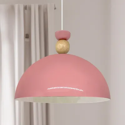 Produktbild von Yimpi Pendelleuchte Rosa Hängelampe Industrial Ø30 cm, E27, Moderne Lampe