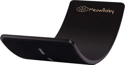 Obrázek produktu pro MeowBaby® dřevěná balanční deska pro děti Montessori Balance Board 80x30cm s plstí černá s plstí černá Dálnice