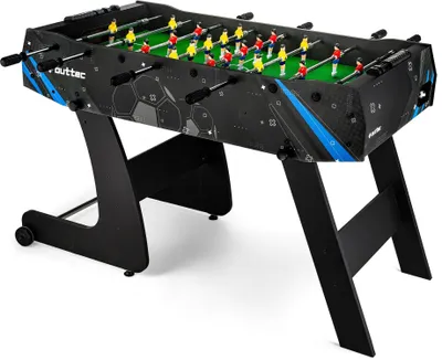 Produktbild von Outtec® Kickertisch, Klappbar Tischkicker, Tischfußball für Kinder und Erwachsene - 139 x 60 x 80 cm - inkl. 2 Bälle - Fußballtisch mit 22 Spieler, Torzähler