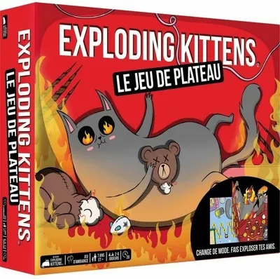 Produktbild von Tischspiel Asmodee Exploding Kittens