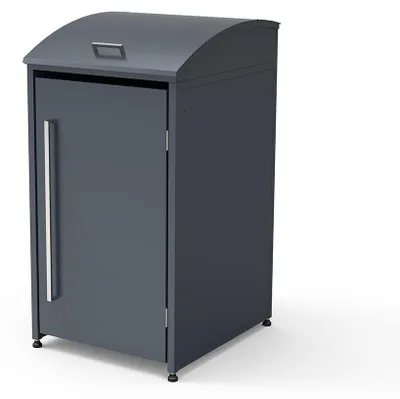 Produktbild von Westmann Metall Mülltonnenbox Moderna 1 1x240 L Anthrazit 83x72x135 cm