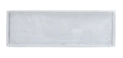Produktbild von Deko Tablett L44cm Rechteckig Grau Betonoptik Dekoschale Tischdeko Aufbewahrung Ablage Dekoration