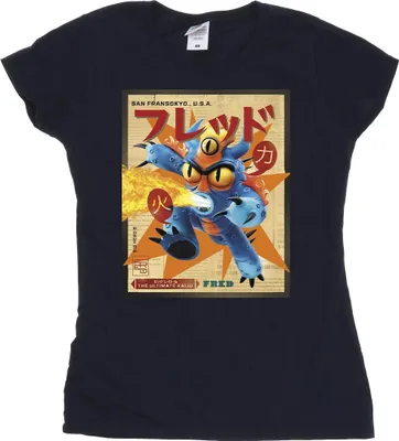 Produktbild von Disney - "Big Hero 6" T-Shirt für Damen BI13108 (L) (Marineblau)