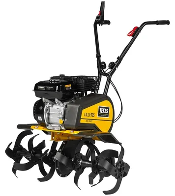 Produktbild von TEXAS Gartenfräse Motorhacke Bodenhacke Bodenfräse Pflug Benzin Lilli 535TG