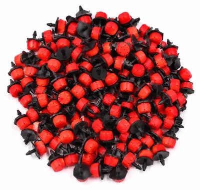 Obrázok produktu pre Kvapkovače 200 kusov, nastaviteľné, 8 otvorov, plast, pre záhradu