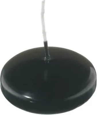 Produktbild von Schwimmkerzen Schwarz 32 x Ø 80 mm, 8 Stück