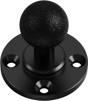 Produktbild von Montageplaat 1/4, 3/8, M6, 3 Schraubenlöcher, Adapter für Magnezhaken, M4-Schraubengriff für Arm-Monitor, Blitzlicht, DSLR-Kamera (1 Zoll Adapter)