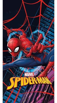 Obrázok produktu pre Osuška Spiderman a plážová osuška z 100% bavlny