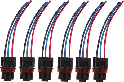 Produktbild von 6pcs Pulse Power Plug Pigtail -Anschlusskabelbaum Ersatz für Polaris Ranger XP 1000 2018-2022