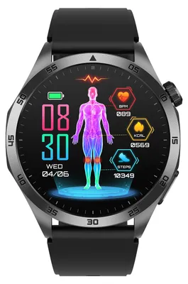 Produktbild von Knauermann PRO 3 Fan Edition (2025) Smartwatch EKG Telefon & Notruffunktion