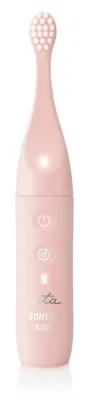 Obrázok produktu pre Eta Sonetic Kids, Detské, Sonická zubná kefka, 18000 pohybov za minútu, Ružová, 2 min, Oválny