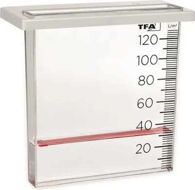 Zdjęcie produktu dla TFA-Dostmann 47.1014 Deszczomierz 12 cm przezroczysty