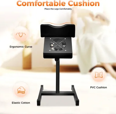 Produktbild von Pedikürestuhl - Fußpflegestuhl - Modernes Design - Ergonomisches Kissen - Leicht zu reinigen - Einfache Montage - Komplettes Zubehör