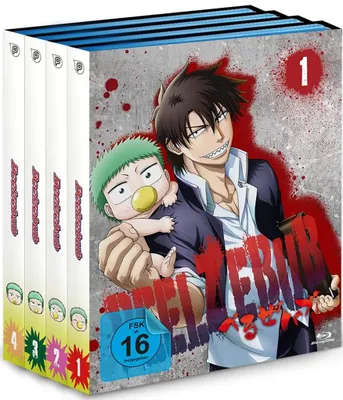 Produktbild von Beelzebub - Gesamtausgabe - Bundle Vol.1-4 - Blu-Ray