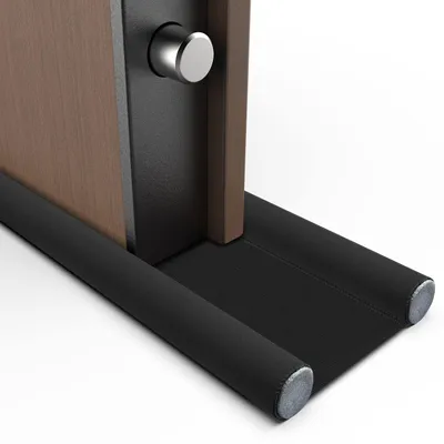Immagine prodotto di Paraurti per spifferi, adatti a porte blindate e a porte interne ed esterne di spessore compreso tra 4,5 e 12 cm