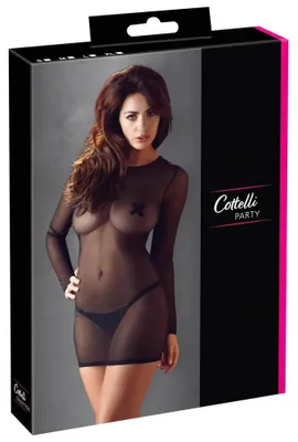 Image de Cottelli Collection Party 27147601051 Kleid, XL, schwarz