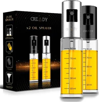Image de Vaporisateur d'huile d'olive, noir, 100 ml, ustensile de cuisine