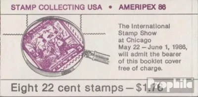 Produktbild von Briefmarken USA 1986 Mi MH113 (kompl.Ausg.) postfrisch Briefmarken