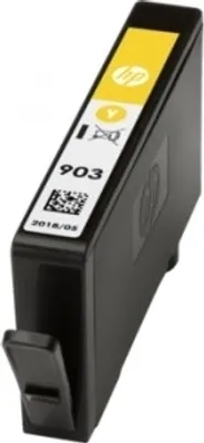 Produktbild von HP 903 Gelb Original Tintenpatrone, Standard, Gelb, Tinte auf Pigmentbasis, 1 Stück(e), 315 Seiten, Einzelpackung