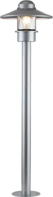 Produktbild von Elstead Klampenborg Außen-Stehleuchte E27 102cm Silber IP44