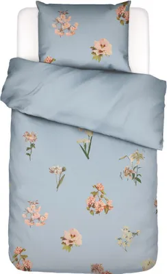Produktbild von Essenza Satin Bettwäsche-Garnitur Annebella  Farbe Zen blue Größe 135x200+80x80