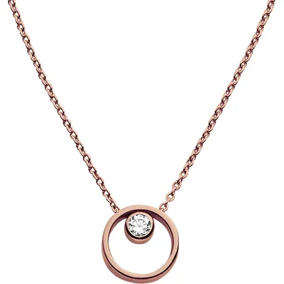 Produktbild von Skagen Damen Kette Halskette Edelstahl Sea Glass IP-Rose SKJ0850791