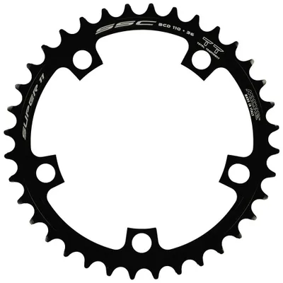 Obrázek produktu pro Řetězový kroužek Miche Super11 SSC BCD 110 vnitřní 39 zubů, černý, 11 rychlostí
