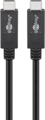 Obrázek produktu pro Wentronic goobay - Kabel USB - 24 pinový USB-C (M) na 24 pinový USB-C (M)