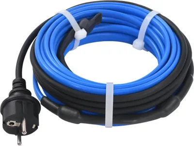 Obrázek produktu pro Protifrostový topný kabel pro trubky a okapy, s termostatem, 12 m, ergowave