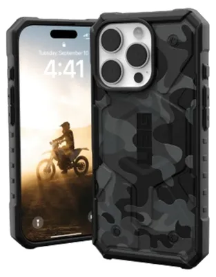 Produktbild von Urban Armor Gear Pathfinder SE, Cover, Apple, iPhone 16 Pro, 16 cm (6.3"), Schwarz, Grau